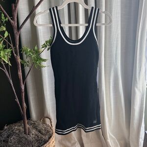 ALO Yoga Black Sweater Knit Dress